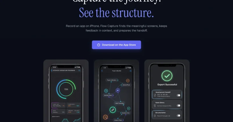 Flow Capture project cover